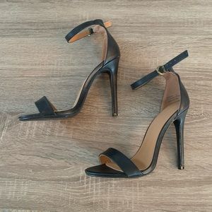 Charlotte Russe Rebekah ankle strap heel